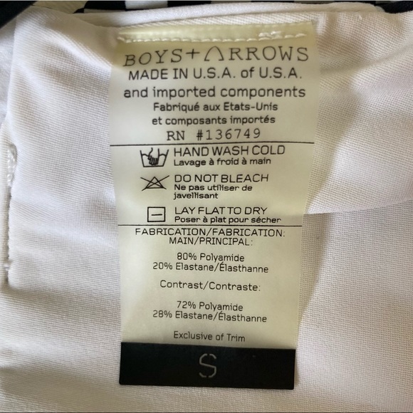 Boys + Arrows Jackson Bikini Top Aeroplane Small - Picture 7 of 7